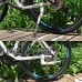 JUFOYO Bike Kickstand-Aluminum Alloy Adjustable Bicycle Kickstand  Fit for 22" 24" 26" Mountain Bike/700 Road Bike-Black  White - B07F2TYFZG